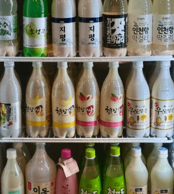 makkoli vino di riso coreano