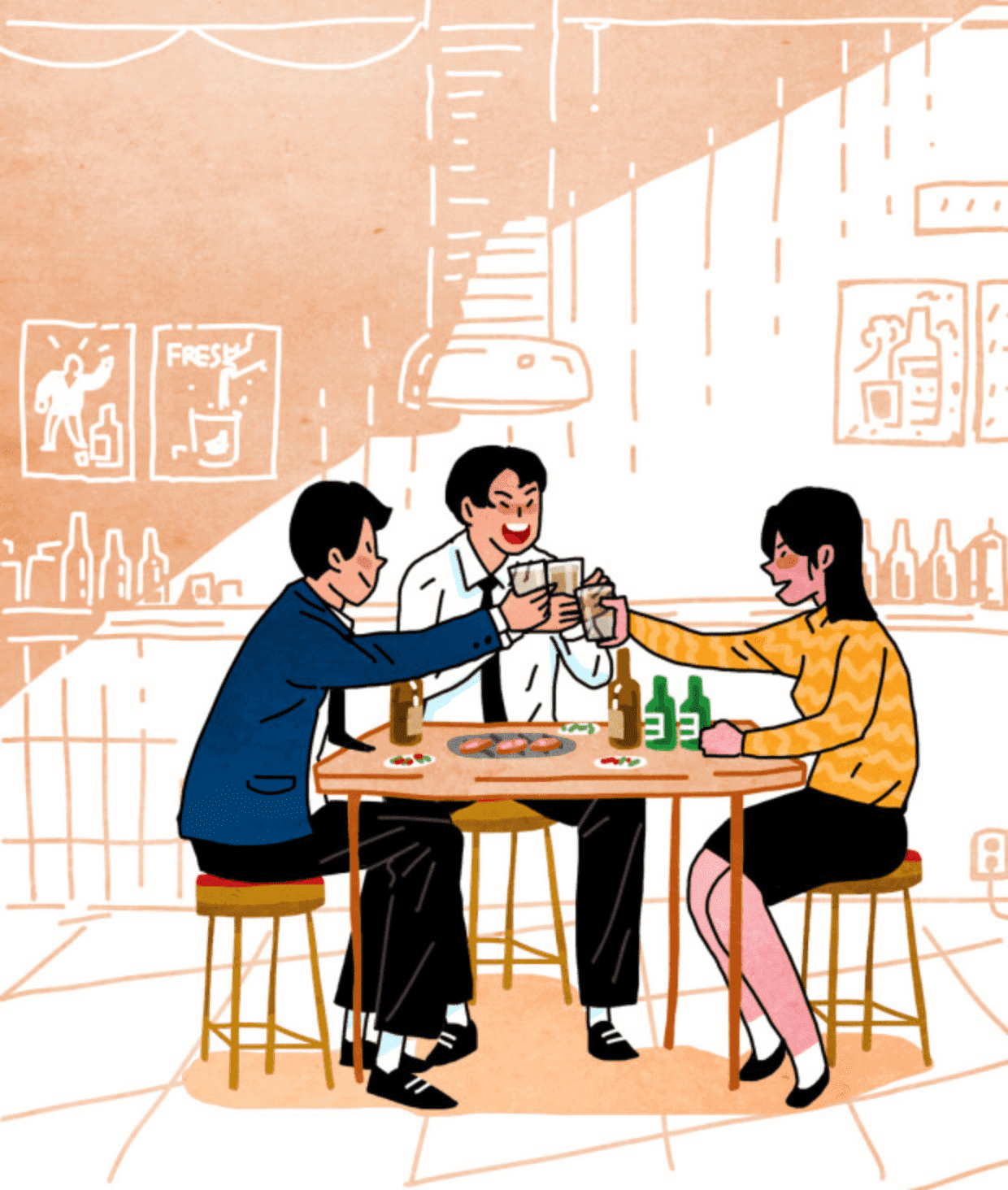 L'hoesik è una tradizione coreana che molti affrontano spesso controvoglia. Scopri di cosa si tratta su lacorea.it!