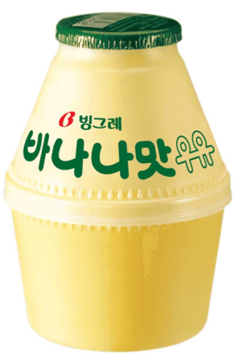 Il famoso latte alla banana coreano diventa patrimonio nazionale