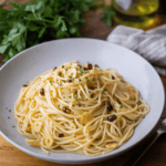 spaghetti aglio e olio corea del sud