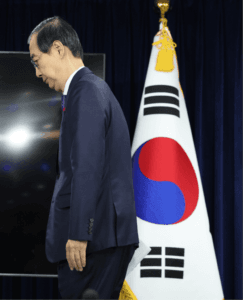 impeachment del presidente ad interim Han Duck-soo